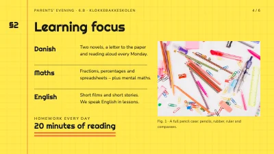 Page 4 of School parents’ evening