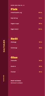 Saltskær — strandcafé, Gudhjem