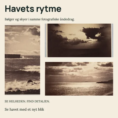 Havets rytme · Tre trin