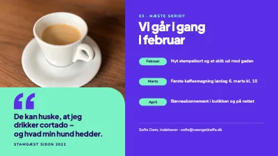 Side 6 af Marketingplan — kaffebar