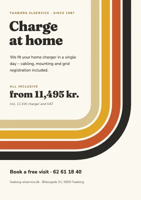 Home EV charger — Faaborg