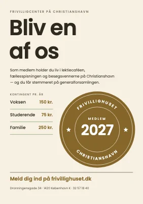 Frivilligcenter — bliv medlem