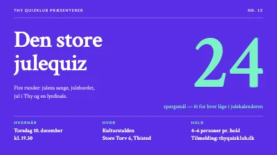 Julequiz — magasinstil