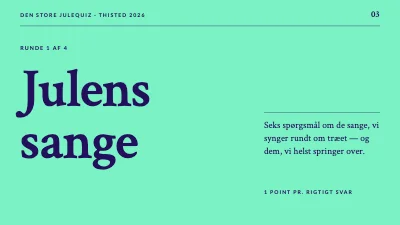 Side 3 af Julequiz — magasinstil