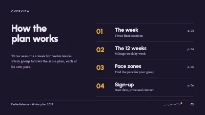Page 2 of Running club — half-marathon training plan