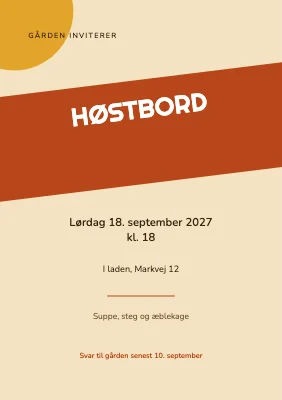 Høstbord