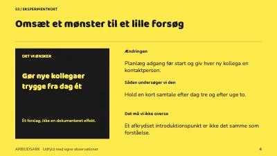 Side 4 af En bedre første måned