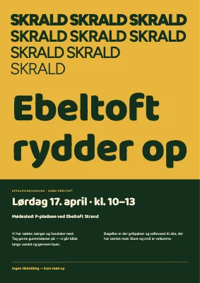 Affaldsindsamling — Ebeltoft rydder op