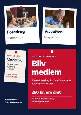 Kulturhus — bliv medlem
