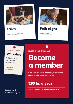 Culture house — become a member