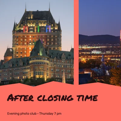 After closing time · cut paper essay