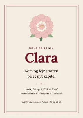 Nonfirmation — pæon i dobbelt ramme