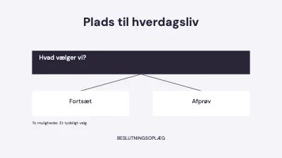 Plads til hverdagsliv
