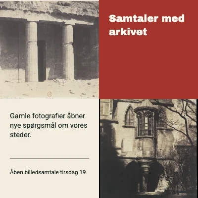 Samtaler med arkivet · Billedmanifest