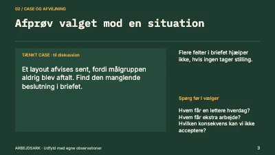 Side 3 af Et tydeligere kreativt brief