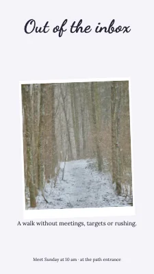 Out of the inbox · soft wellness