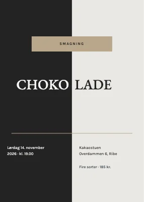 Chokoladesmagning i Ribe