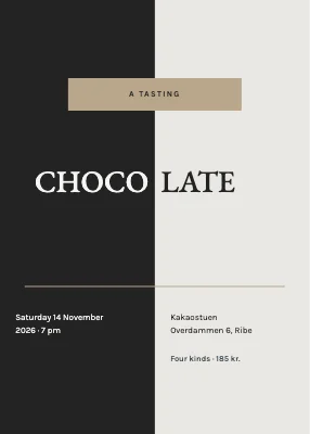 Chocolate tasting in Ribe