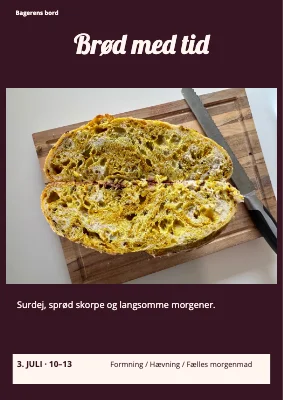 Brød med tid