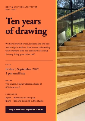 Company party — an architects' studio turns ten