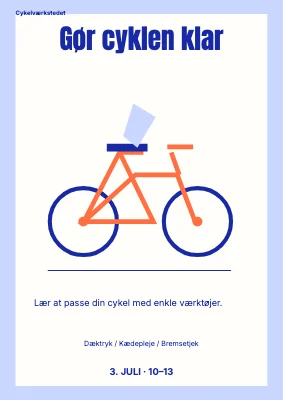 Gør cyklen klar