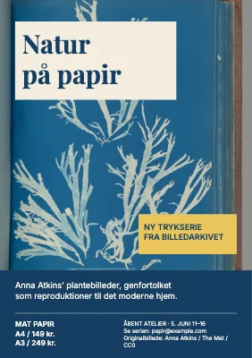 Natur på papir