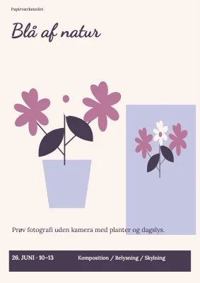 Blå af natur
