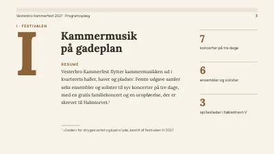 Side 3 af Musikfestival — programoplæg