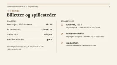 Side 7 af Musikfestival — programoplæg