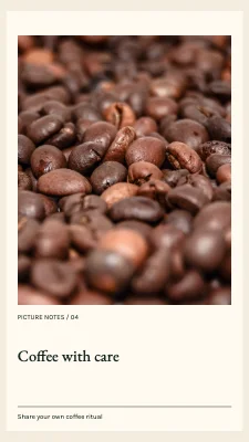 Coffee with care · Archive frame