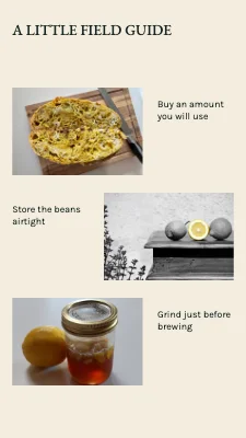 Page 2 of Coffee with care · Archive frame