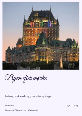 Byen efter mørke