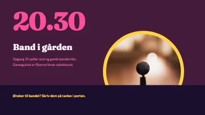 Side 5 af Sommerfest i gården — program
