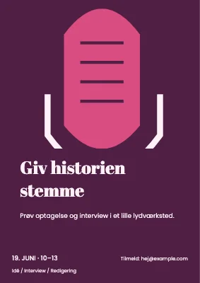 Giv historien stemme