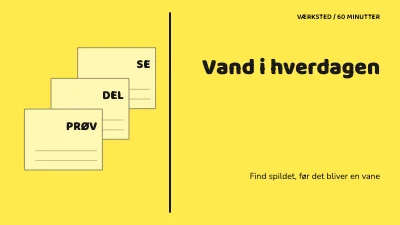 Vand i hverdagen