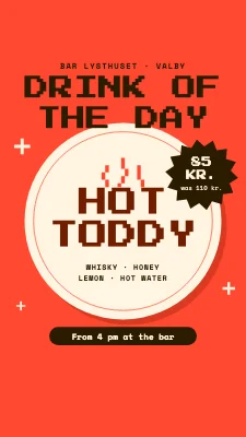Cocktail bar — drink of the day