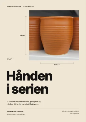 Speciale — keramikværksted