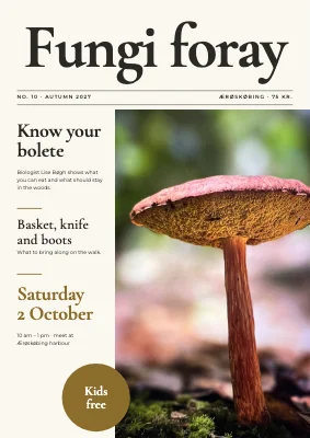 Autumn fungi foray
