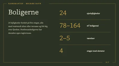 Side 3 af Ejendomspræsentation — nybyg ved fjorden