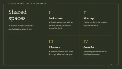 Page 6 of Property presentation — new build by the fjord