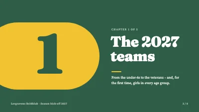 Page 3 of Football club — season kick-off