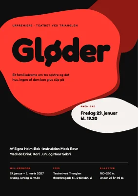 Teaterpremiere — Gløder på Østerbro