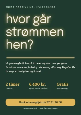 Energirådgivning — gratis energitjek