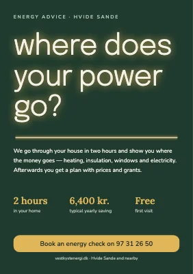 Energy advice — free home energy check