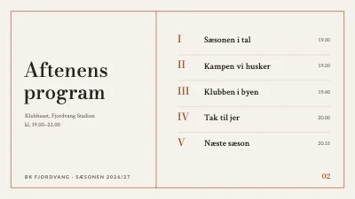 Side 2 af Fodboldklubbens sæson — sponsoraften