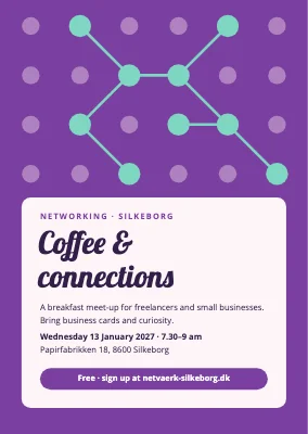 Networking event — dots that connect