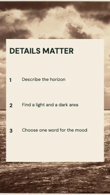 Page 2 of Between water and sky · Modular journal