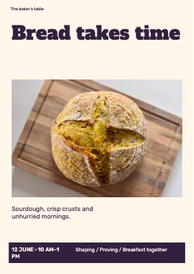 Bread takes time