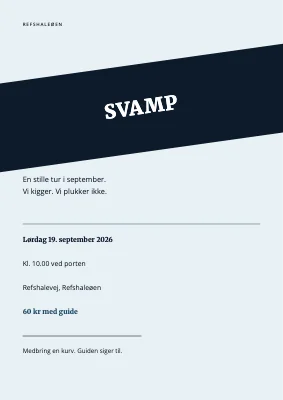 Svampetur — Refshaleøen