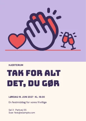 Tak for alt det, du gør